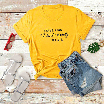 Women Graphic Slogan Tee Funny Shirts Clothing Gift Women T-shirts - CLOTHFN