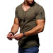 Men's Casual Short Sleeve Cotton T-shirt - CLOTHFN