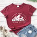 The Valley T Shirt Casual Women's Christian Bible T Shirt - CLOTHFN