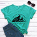 The Valley T Shirt Casual Women's Christian Bible T Shirt - CLOTHFN