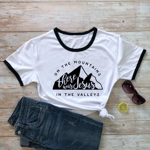 The Valley T Shirt Casual Women's Christian Bible T Shirt - CLOTHFN