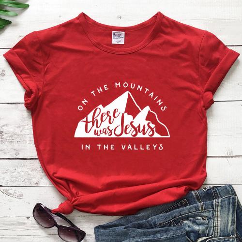 The Valley T Shirt Casual Women's Christian Bible T Shirt - CLOTHFN