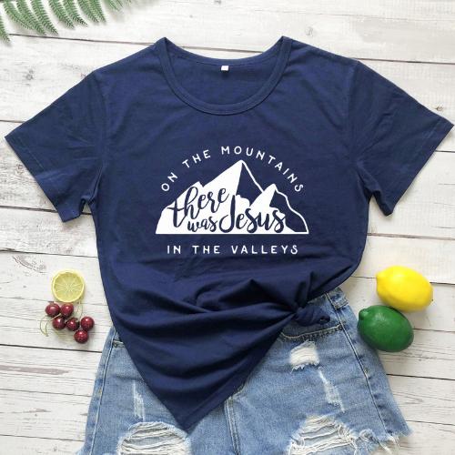 The Valley T Shirt Casual Women's Christian Bible T Shirt - CLOTHFN