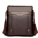 Fashion PU Leather Men Messenger Bags - CLOTHFN