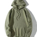 Fashion Solid Color Pullover Hoodie Sweater - CLOTHFN