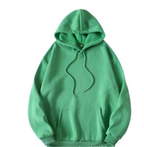 Fashion Solid Color Pullover Hoodie Sweater - CLOTHFN