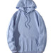 Fashion Solid Color Pullover Hoodie Sweater - CLOTHFN