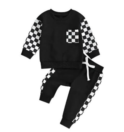 Kids Sweater Sweatpants 2-piece Set - CLOTHFN