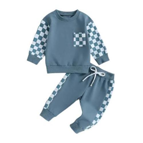 Kids Sweater Sweatpants 2-piece Set - CLOTHFN