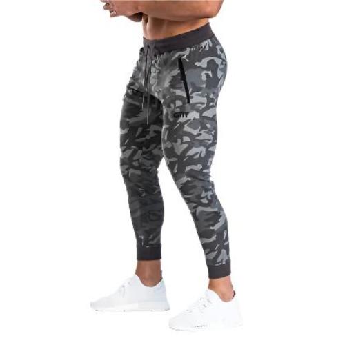 Men Bodybuilding Joggers Trousers Running Pants - CLOTHFN