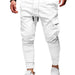 Tethered Elastic Sports Baggy Pants Long Casual Pants Jogging Pants - CLOTHFN