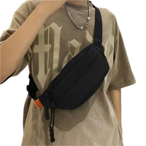 Men Women Sports Chest Bags All-matching Casual Simplicity Crossbody Bag - CLOTHFN