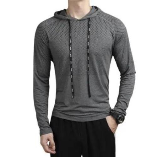 Men's Hoodie Sweatshirt for Running Gym Jogging - CLOTHFN