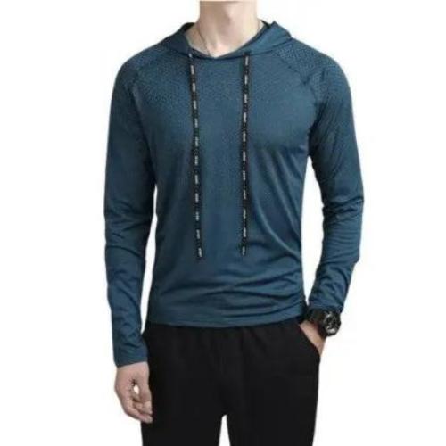 Men's Hoodie Sweatshirt for Running Gym Jogging - CLOTHFN