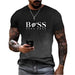 Men's Printed Fashion Fashion Short Sleeve Casual - CLOTHFN