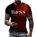 Men's Printed Fashion Fashion Short Sleeve Casual - CLOTHFN