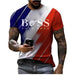 Men's Printed Fashion Fashion Short Sleeve Casual - CLOTHFN