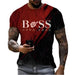 Men's Printed Fashion Fashion Short Sleeve Casual - CLOTHFN