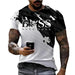 Men's Printed Fashion Fashion Short Sleeve Casual - CLOTHFN