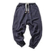 Mens Hip Hop Streetwear Gym Joggers Pants Drawstring Elastic Pockets Tapered Sweatpants - CLOTHFN