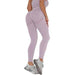 Seamless Knitted Peach Hip Women's Tight Elastic Yoga Pants High Waist Quick-drying Hip Pants - CLOTHFN