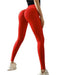 Seamless Knitted Peach Hip Women's Tight Elastic Yoga Pants High Waist Quick-drying Hip Pants - CLOTHFN