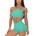 Sportswear Bra Shorts Gym Fitness Suit - CLOTHFN