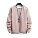 Trendy Double-Layer Round Neck Fashion Solid Color Long Sleeves - CLOTHFN