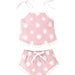 Waffle Two-piece Set Baby Triangle Shorts Suit - CLOTHFN