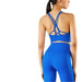 Women Fitness Cross Back Underwear Strappy Longline Yoga Bras - CLOTHFN