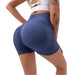 Women Gym Yoga Shorts Pants Butt Lifting Seamless Leggings - CLOTHFN