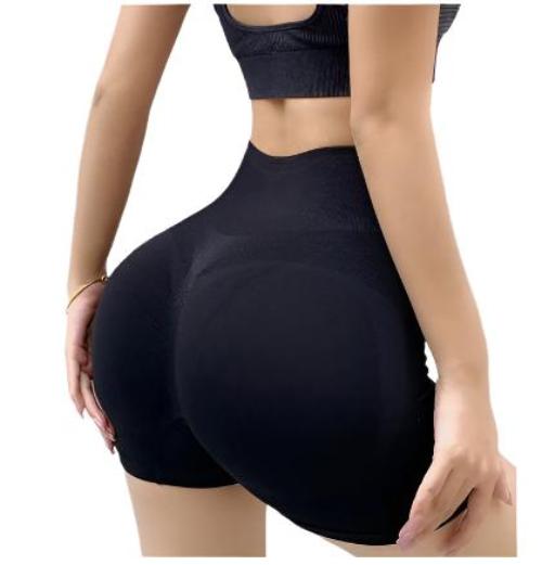 Women Gym Yoga Shorts Pants Butt Lifting Seamless Leggings - CLOTHFN