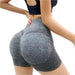 Women Gym Yoga Shorts Pants Butt Lifting Seamless Leggings - CLOTHFN