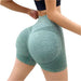 Women Gym Yoga Shorts Pants Butt Lifting Seamless Leggings - CLOTHFN