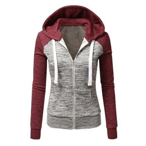 Women Hooded Pullover Sweatshirt - CLOTHFN