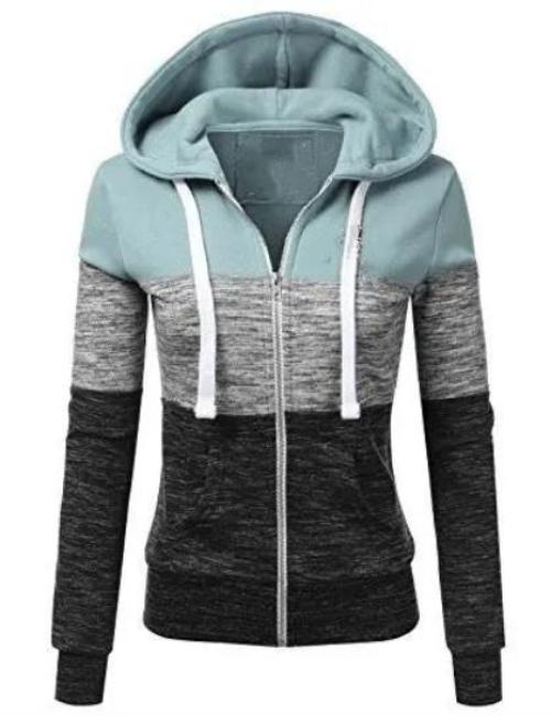 Women Hooded Pullover Sweatshirt - CLOTHFN