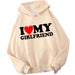 Women Hoodies  I Love My Boyfriend Girlfriend Hoodie - CLOTHFN