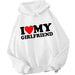 Women Hoodies  I Love My Boyfriend Girlfriend Hoodie - CLOTHFN