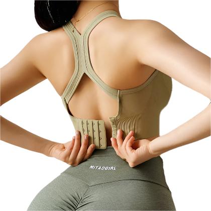 Women Sports  Can Wear Yoga Beauty Back Bra - CLOTHFN