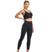 Women Yoga Sports Wireless Workout Bra High Waist Suit - CLOTHFN