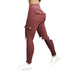 Workwear With Pocket Fitness Pants For Women High Elastic Tight - CLOTHFN