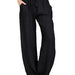 Women's Casual Cotton And Linen Loose Yoga Pants - CLOTHFN