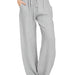 Women's Casual Cotton And Linen Loose Yoga Pants - CLOTHFN