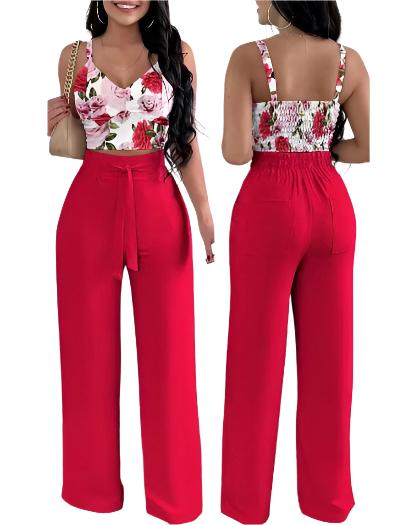 Women's Clothing Fashion Suspenders Two-piece Suit - CLOTHFN