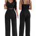 Women's Clothing Fashion Suspenders Two-piece Suit - CLOTHFN