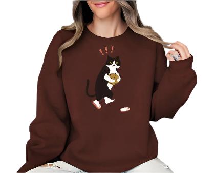 Women's Hoodies Long Sleeved Sweatshirt - CLOTHFN