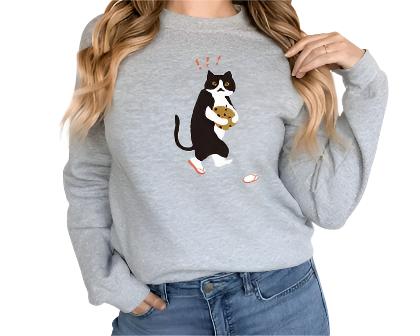 Women's Hoodies Long Sleeved Sweatshirt - CLOTHFN