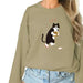 Women's Hoodies Long Sleeved Sweatshirt - CLOTHFN