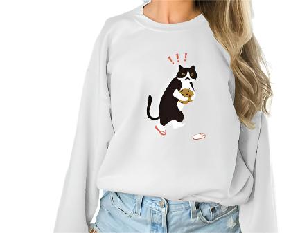 Women's Hoodies Long Sleeved Sweatshirt - CLOTHFN