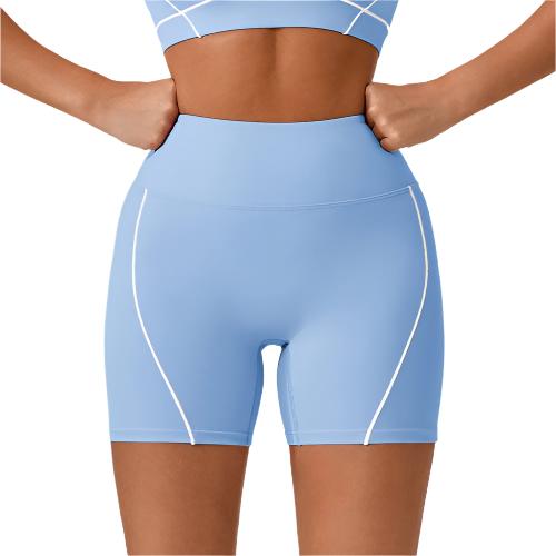 Women's Peach Hip Raise Three-point Fitness Pants - CLOTHFN